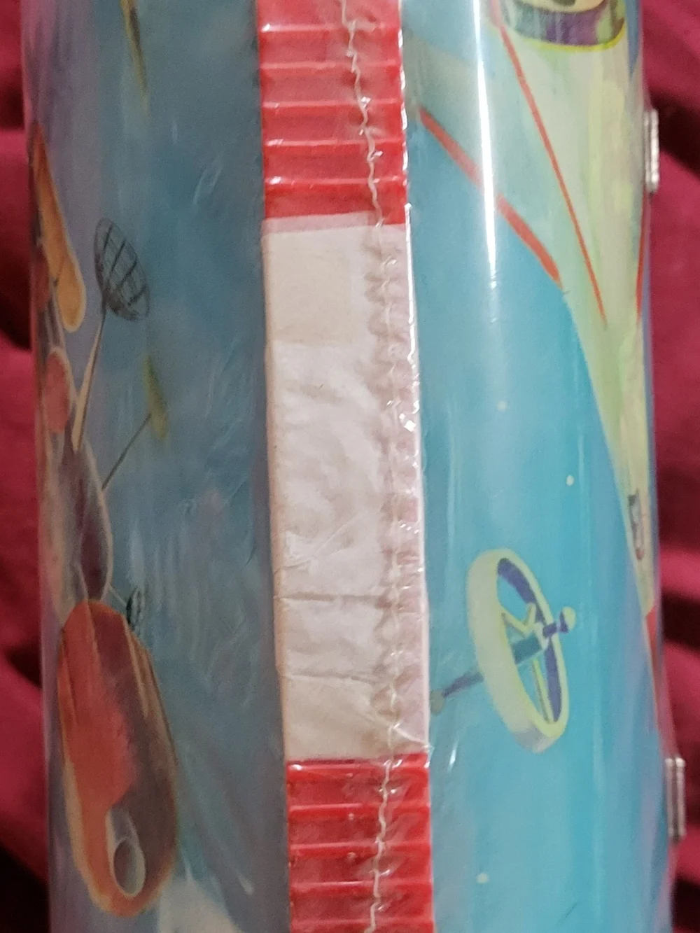 *NEW*G Whiz Reproduction Space Themed Metal Lunch Box SEALED Excellent Condition
